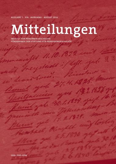 Mitteilungen